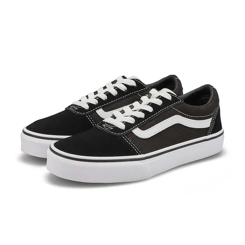 Boys' Ward Flame Sneaker - Black/White