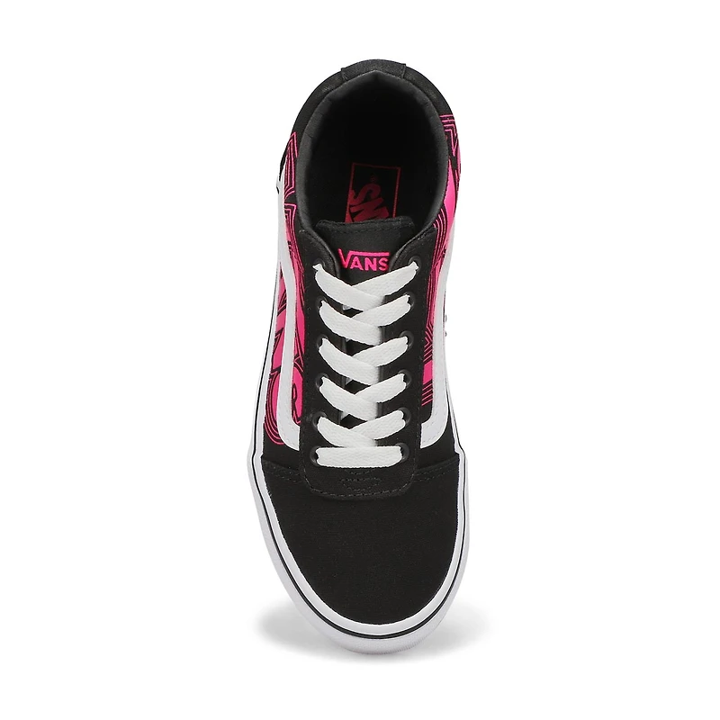 Kds' Ward Glow Sneaker - Neon Pink/Black