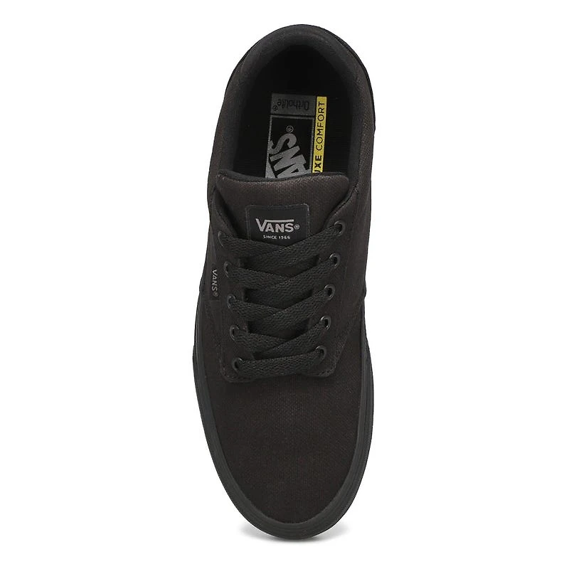 Men's Atwood Deluxe Sneaker - Perf Leather Black