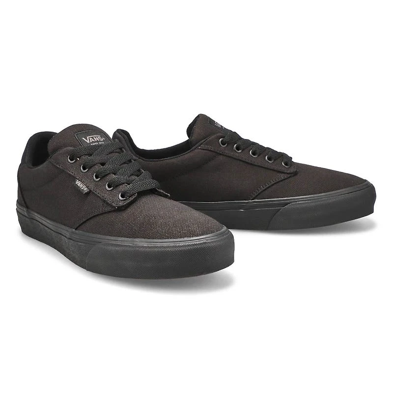 Men's Atwood Deluxe Sneaker - Perf Leather Black