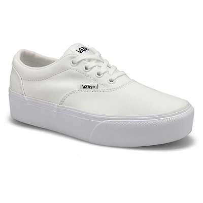 Women's Doheny Platform Lace Up Sneaker - White/Wh