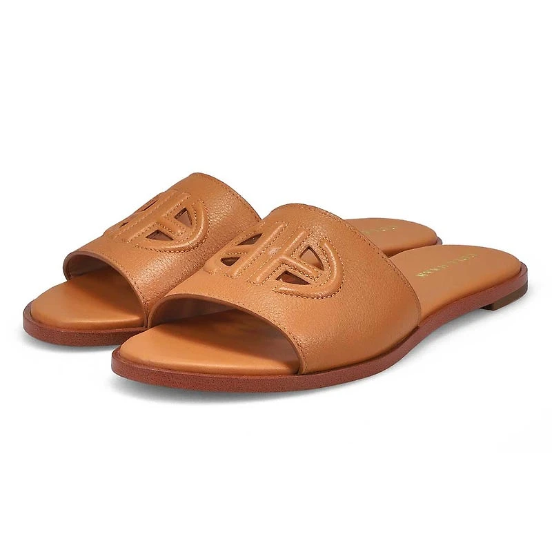 Women's Flynn Logo Slide Sandal - Pecan