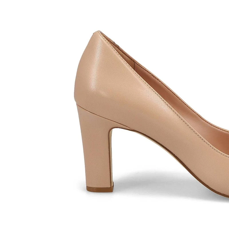 Women's Myla Leather Dress Heel - Black