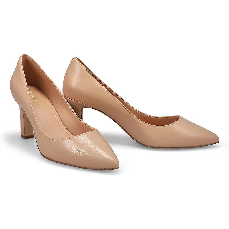 Escarpin en cuir MYLA, noir, femmes