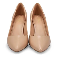 Escarpin en cuir MYLA, noir, femmes