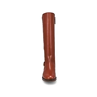 Botte d'équitation en cuir CLOVER STRETCH, noir, f