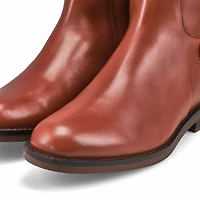 Botte d'équitation en cuir CLOVER STRETCH, noir, f