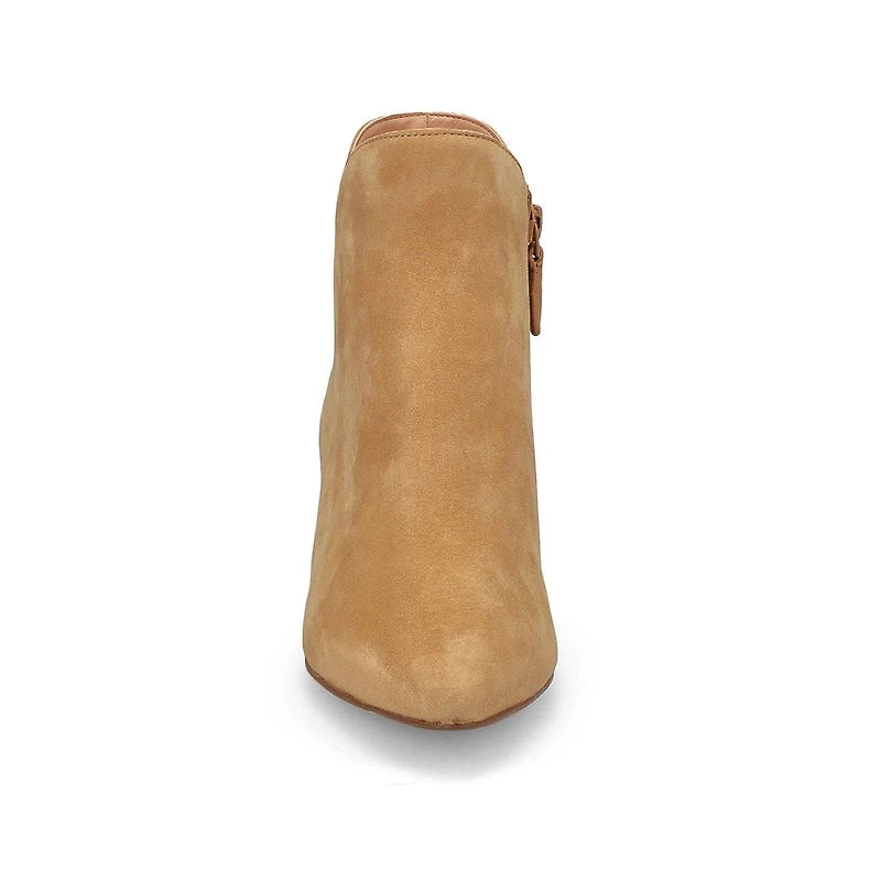 Bottine en cuir ELYSE, noir/noir, femmes