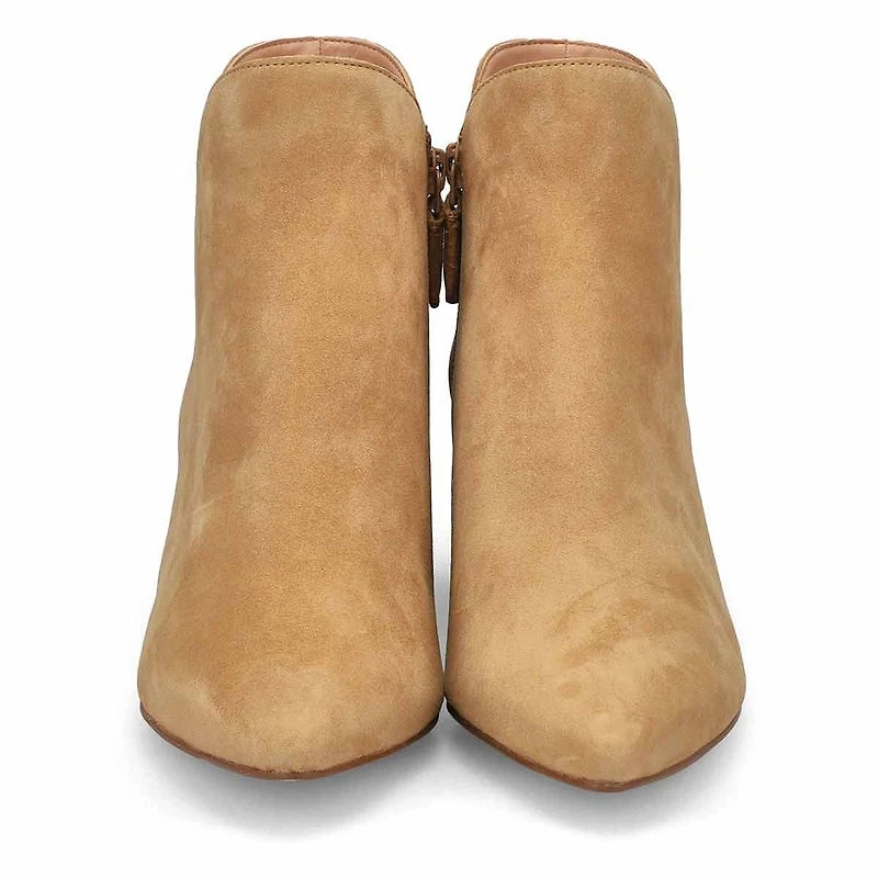 Bottine en cuir ELYSE, noir/noir, femmes