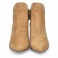 Bottine en cuir ELYSE, noir/noir, femmes