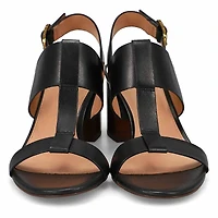 Women's  Josie Heeled Dress Sandal - Silver Glitte