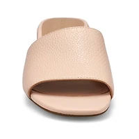 Women's Calli Leather Dress Slide Sandal - Black