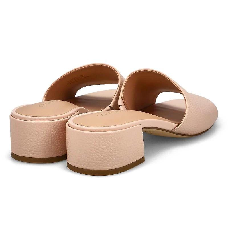 Women's Calli Leather Dress Slide Sandal - Black