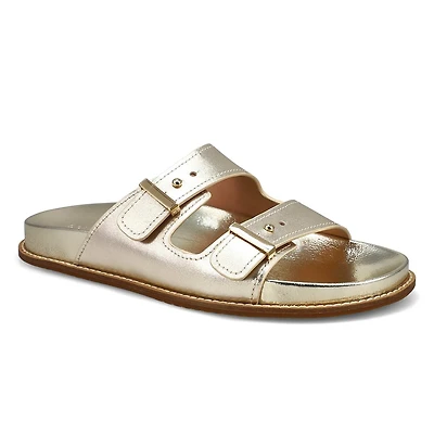 Women's Marisol Patent Leather Footbed Sandal - Iv