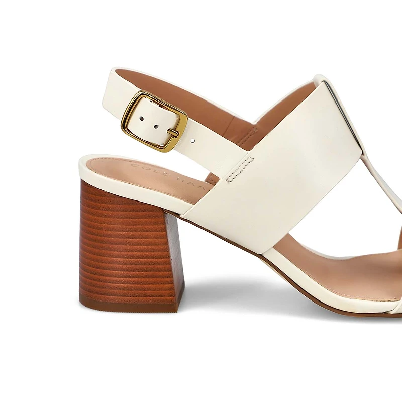 Women's Josie Heeled Dress Sandal - Black Satin/Cr