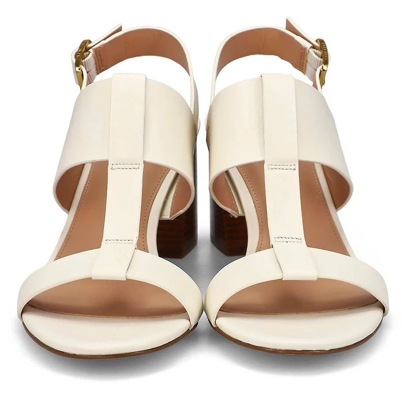 Women's Josie Heeled Dress Sandal - Black Satin/Cr