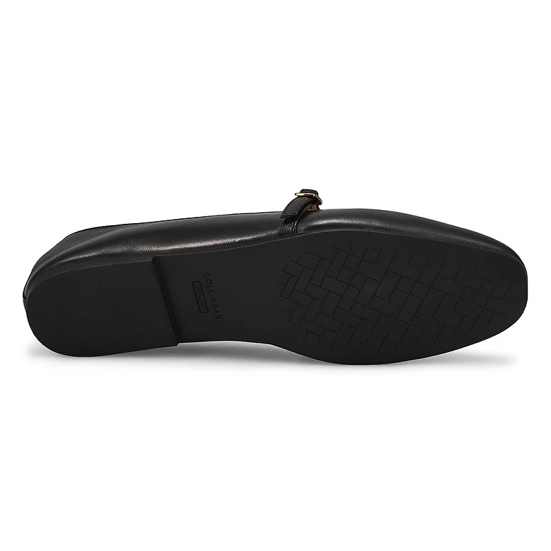 Women's Yelena Leather Ballet Flat - Black