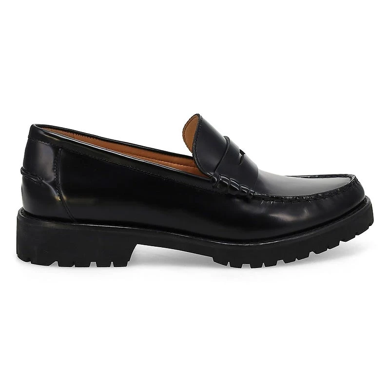 Women's Treena Lug Casual Loafer - Black