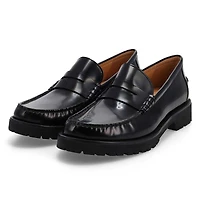 Women's Treena Lug Casual Loafer - Black