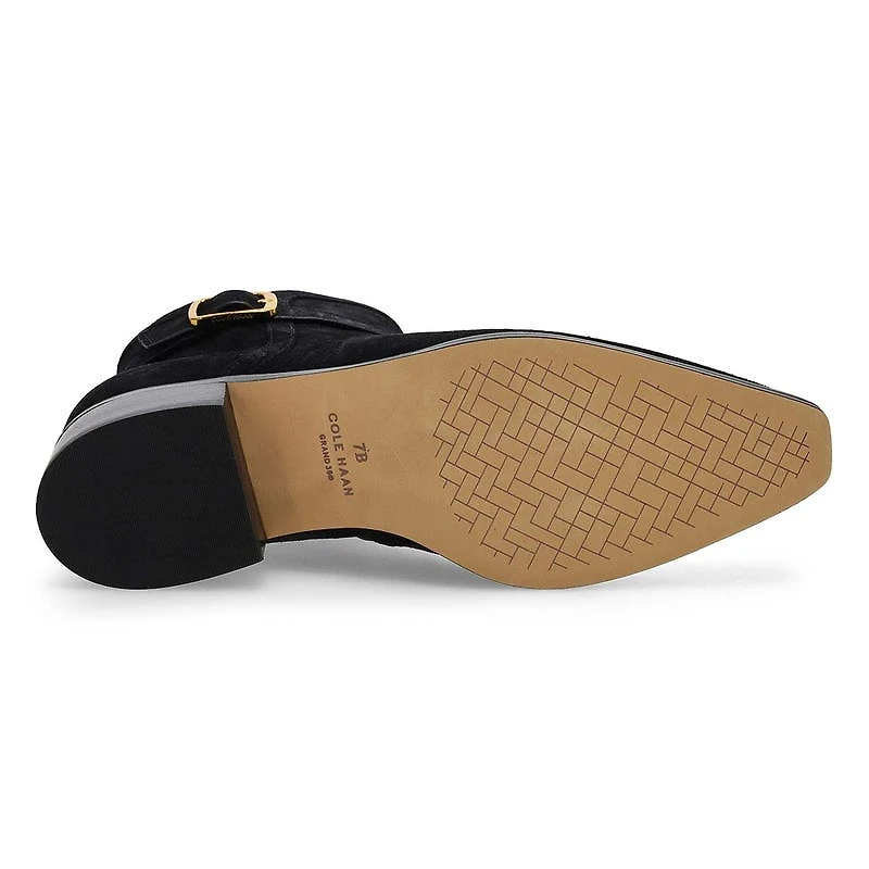 Bottine en sude NORELLA BUCKLE, noir, femmes