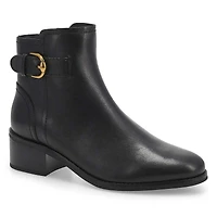 Women's Hanover Buckle Leather Ankle Boot