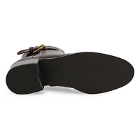 Women's Hanover Buckle Leather Ankle Boot