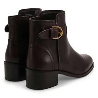 Women's Hanover Buckle Leather Ankle Boot