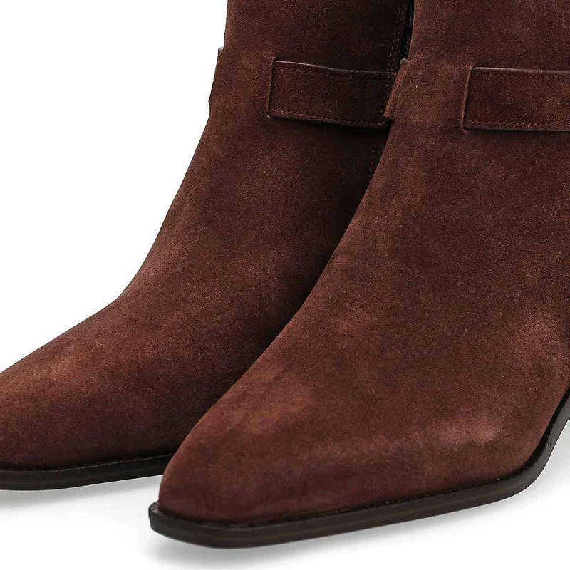 Bottine en sude NORELLA BUCKLE, noir, femmes