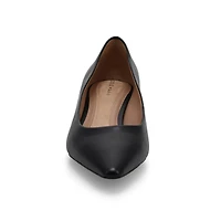 Women's Go-To Jocelyn Leather Dress Heel - Black