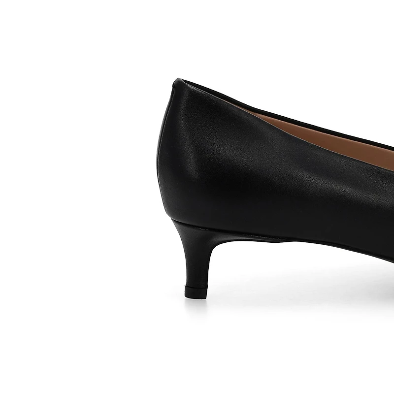 Women's Go-To Jocelyn Leather Dress Heel - Black
