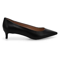 Women's Go-To Jocelyn Leather Dress Heel - Black
