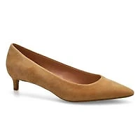 Women's Go-To Jocelyn Leather Dress Heel - Black