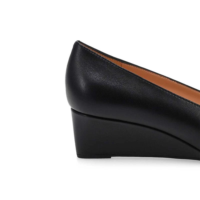 Chaussure  talon compens GO-TO MALTA BOW, noir,