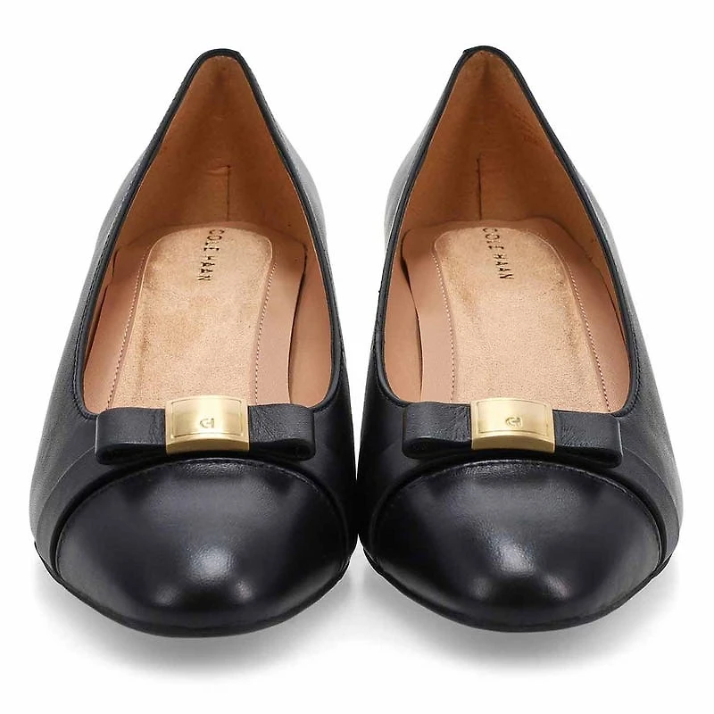 Chaussure  talon compens GO-TO MALTA BOW, noir,