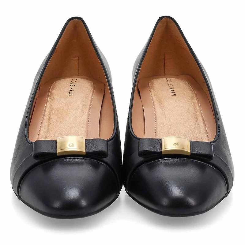 Women's  Go-To Malta Bow Wedge Heel - Black