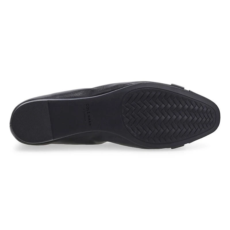 Women's Go-To Tova Bow Ballet Flat - Black