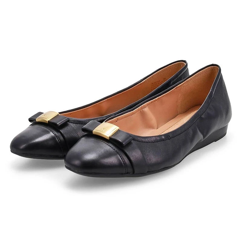 Women's Go-To Tova Bow Ballet Flat - Black