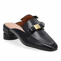 Women's  Pasha Bow Dress Mule - Black