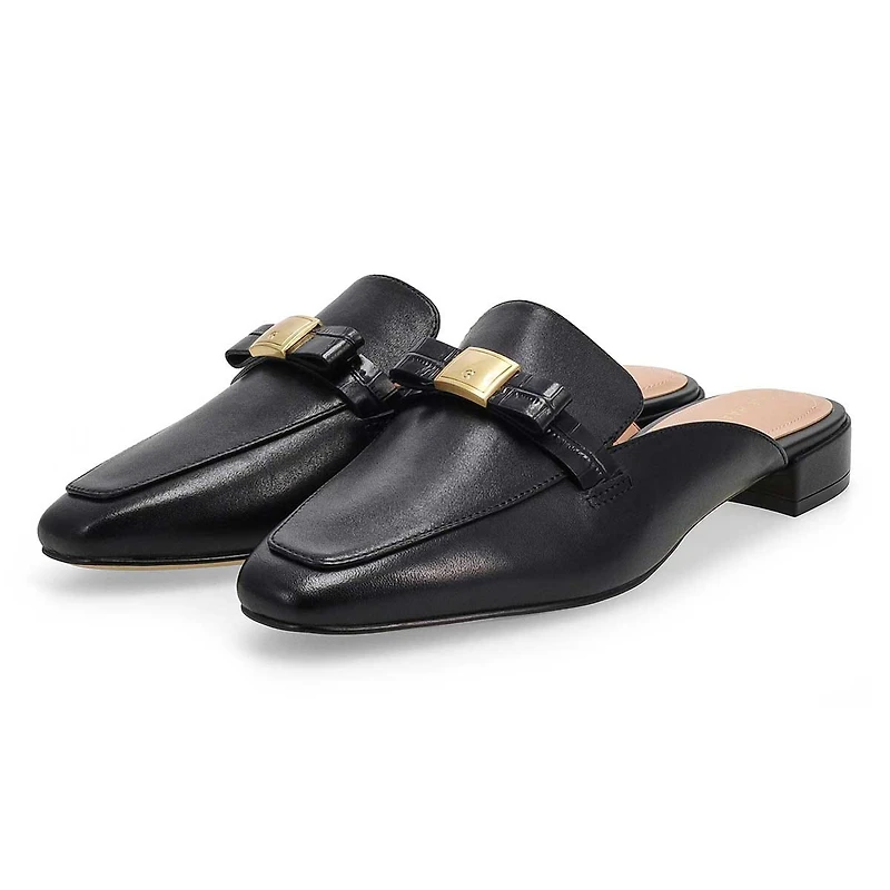 Mule habille PASHA BOW, noir, femmes