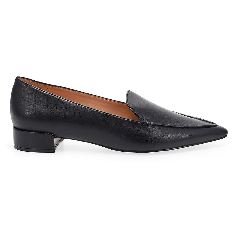 Women's Beatrice Heeled Loafer - Black