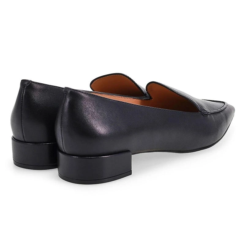 Women's Beatrice Heeled Loafer - Black