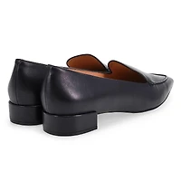 Women's Beatrice Heeled Loafer - Black