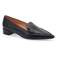 Women's Beatrice Heeled Loafer - Black