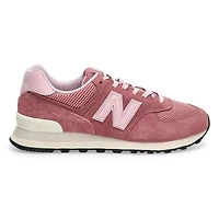 Women's  574 Lace Up Sneaker - Alpha Pink