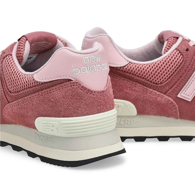 Women's  574 Lace Up Sneaker - Alpha Pink