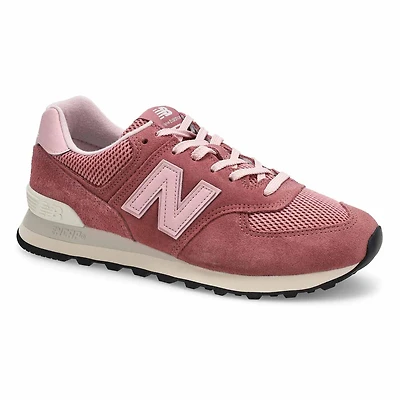 Women's 574 Lace Up Sneaker - Alpha Pink
