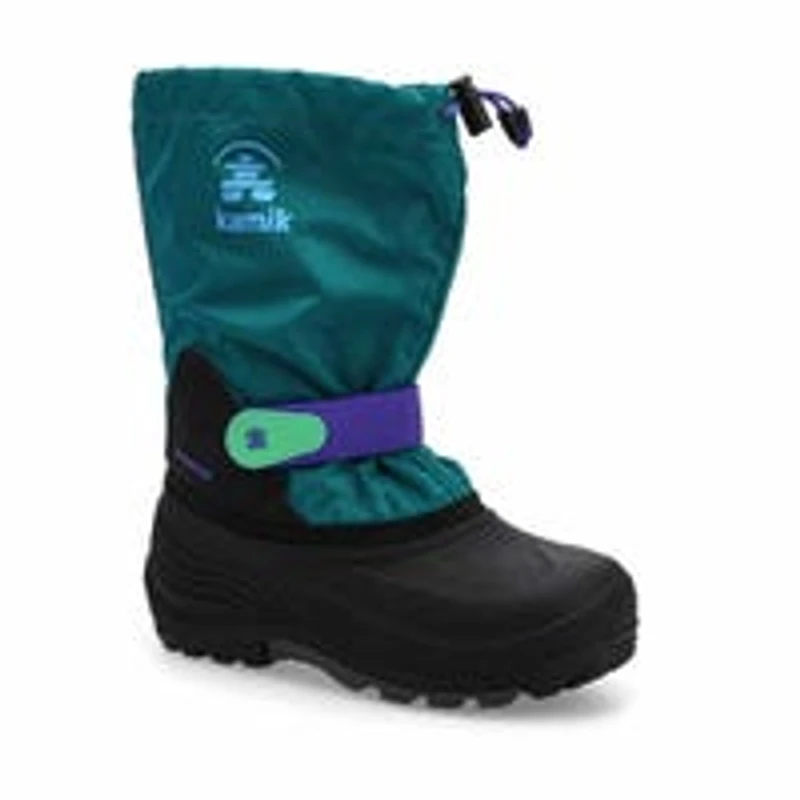 Boys' Waterbug 5 Waterproof Winter Boot - Black/Ch