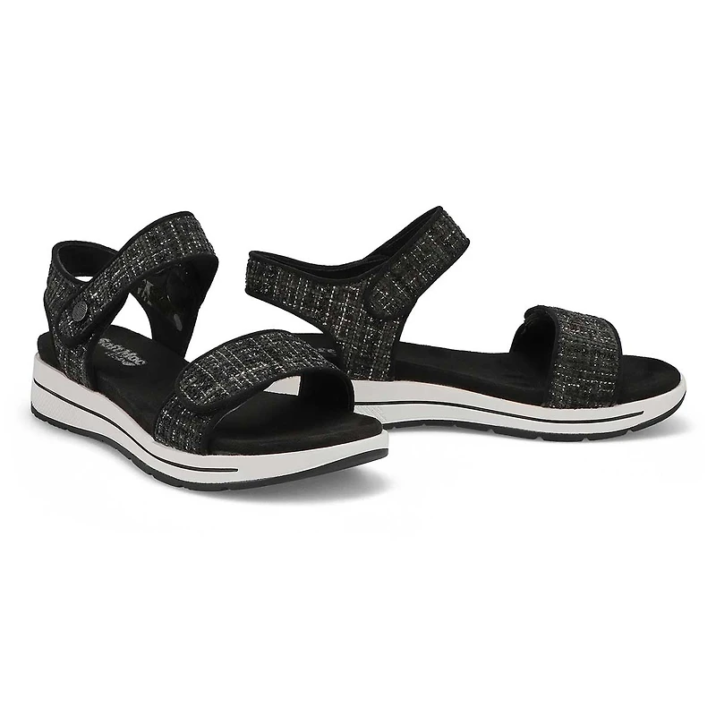Women's  Waverley 01 Vegan Wedge Sandal - Black Ko