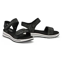 Women's  Waverley 01 Vegan Wedge Sandal - Black Ko