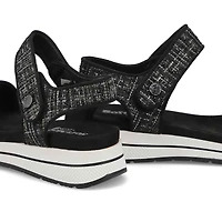 Women's  Waverley 01 Vegan Wedge Sandal - Black Ko